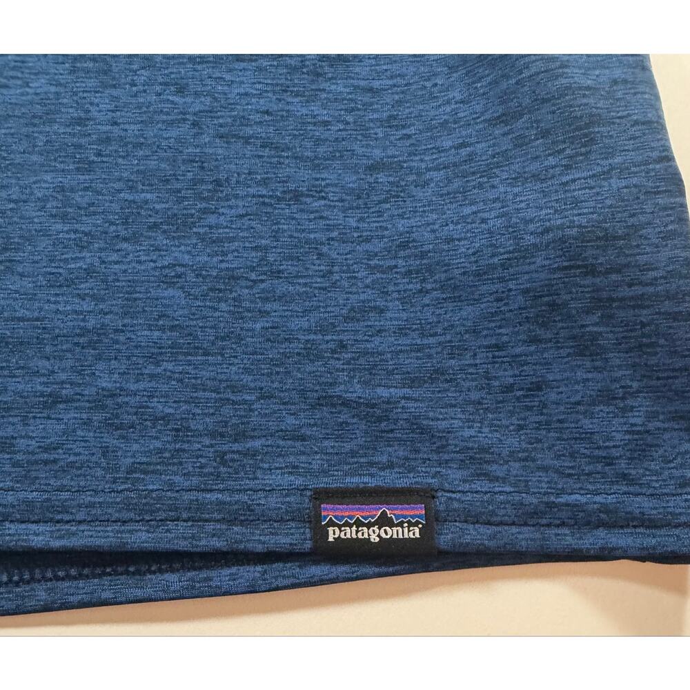 Patagonia Capilene Cool Daily Shirt Men’s Medium Blue Performance Athletic Tee - Picture 3 of 6